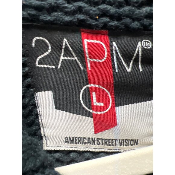 2APM American Street Vision Fair Isle Full Zip Heavy Cardigan - Picture 4 of 8